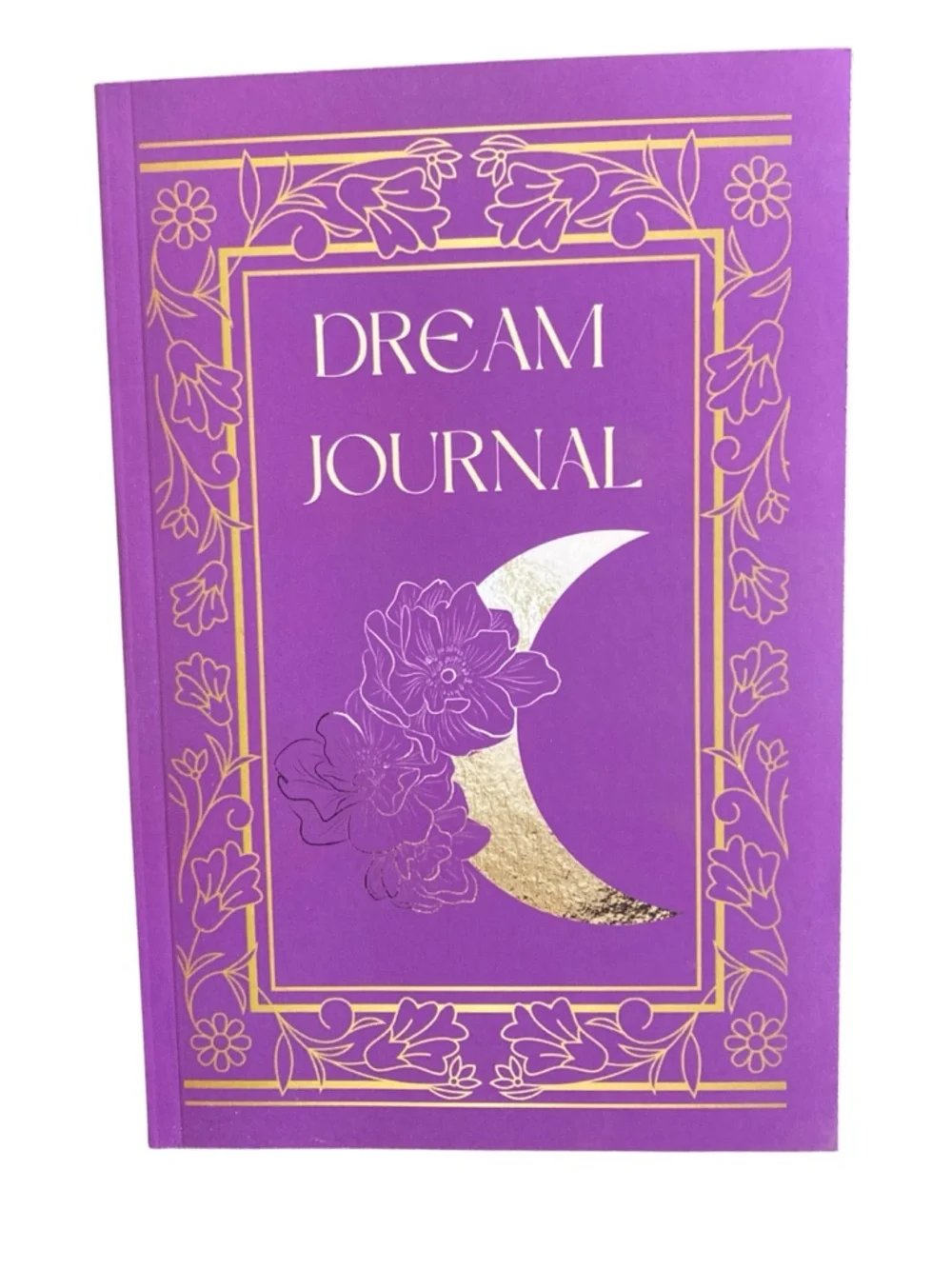 Celestial Purple & Gold Dream Journal
